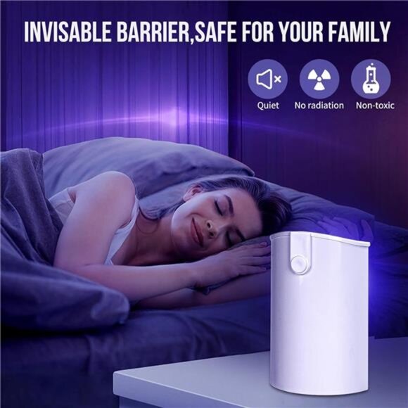 Fruit Fly Traps for Indoors, Plug in Light Flying Insect Trap, Fly Trap Indoor, - Picture 4 of 7